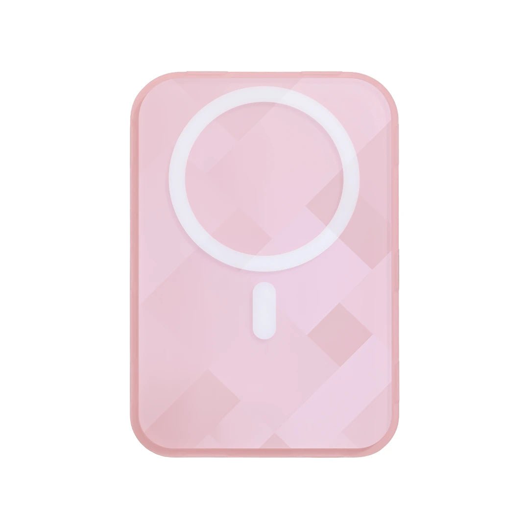 Gridline Rose Quartz Minimalist iPhone Case - NexKover