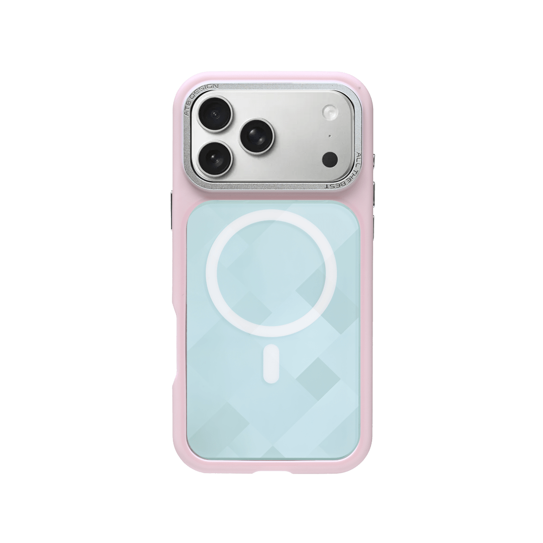 Gridline Mint Sky Geometric KoverBoard - NexKover