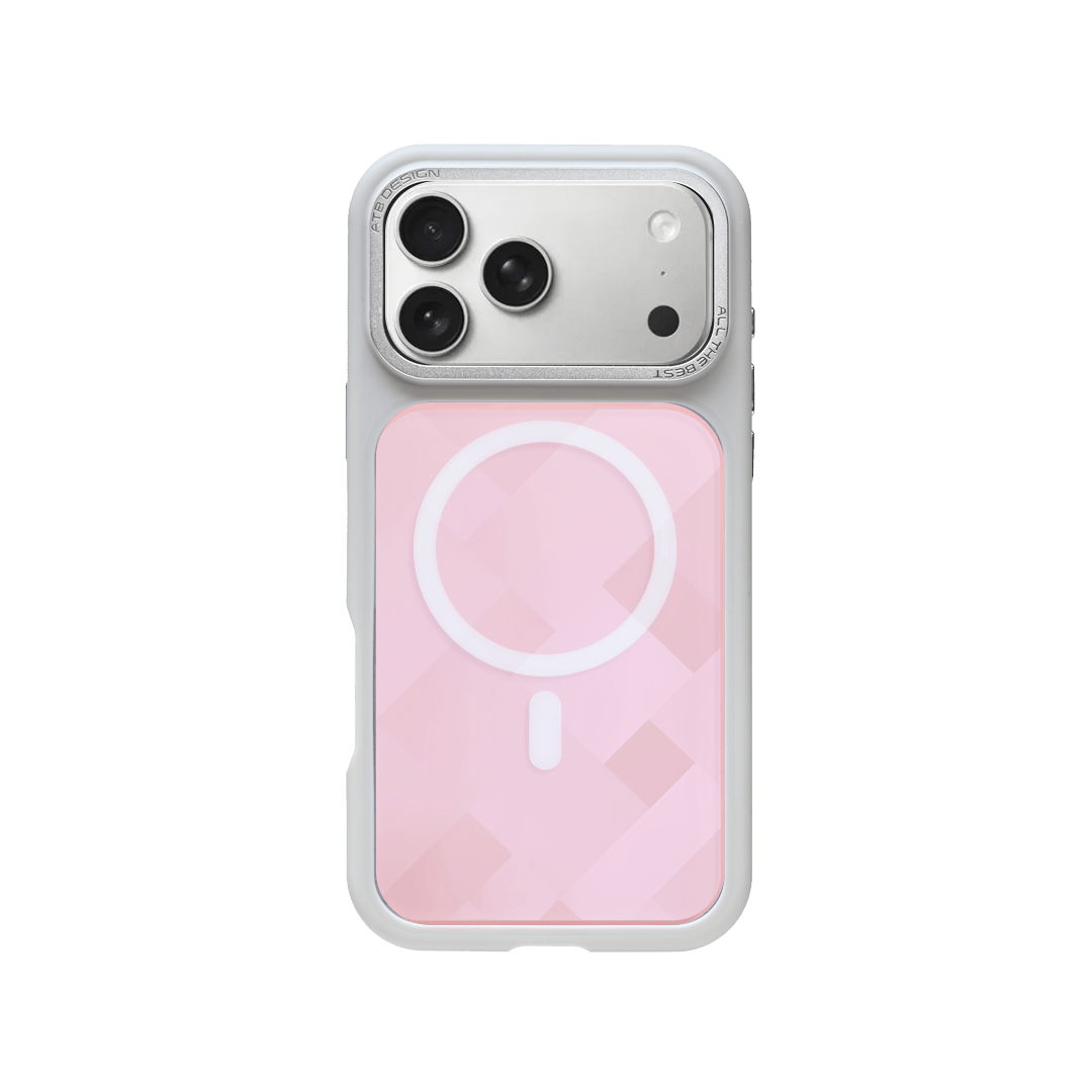 Gridline Rose Quartz Minimalist KoverBoard - NexKover