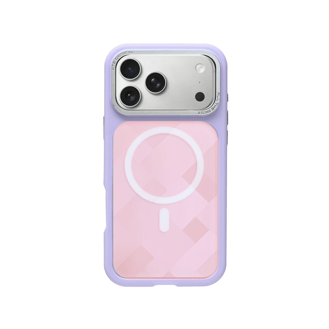 Gridline Rose Quartz Minimalist KoverBoard - NexKover