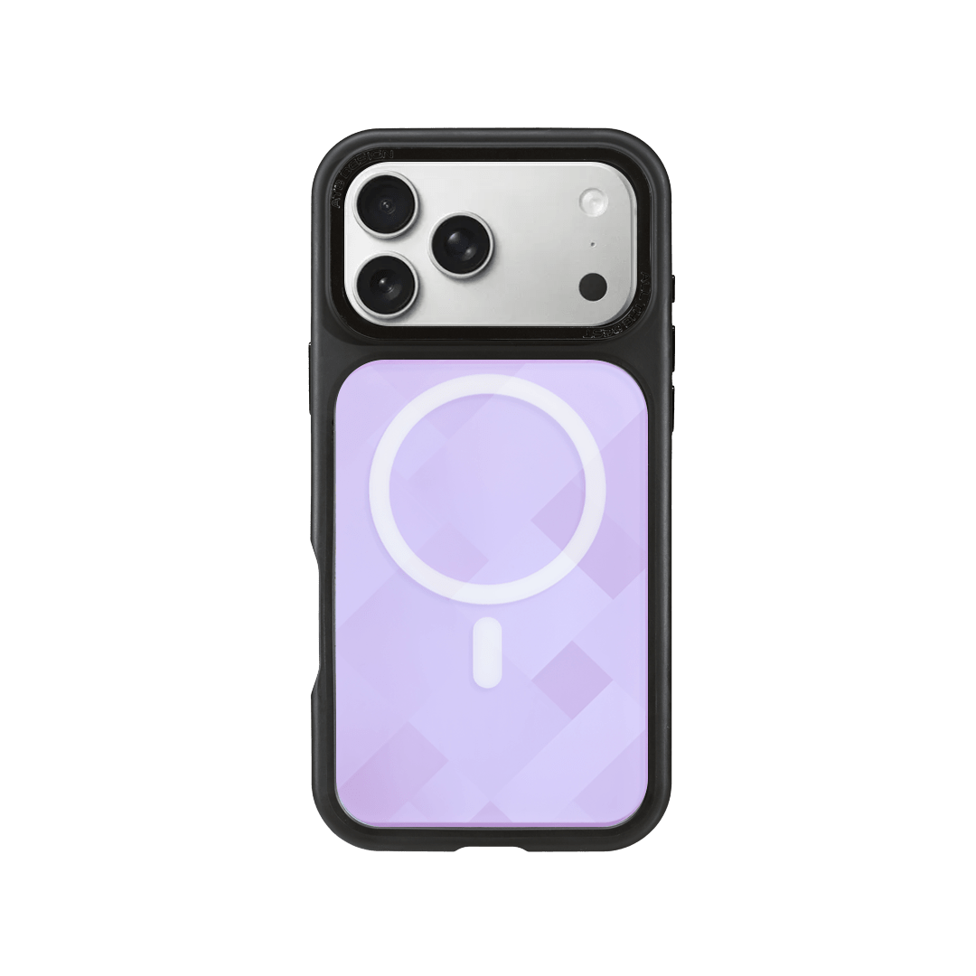 Gridline Lilac Frame Geometric KoverBoard - NexKover