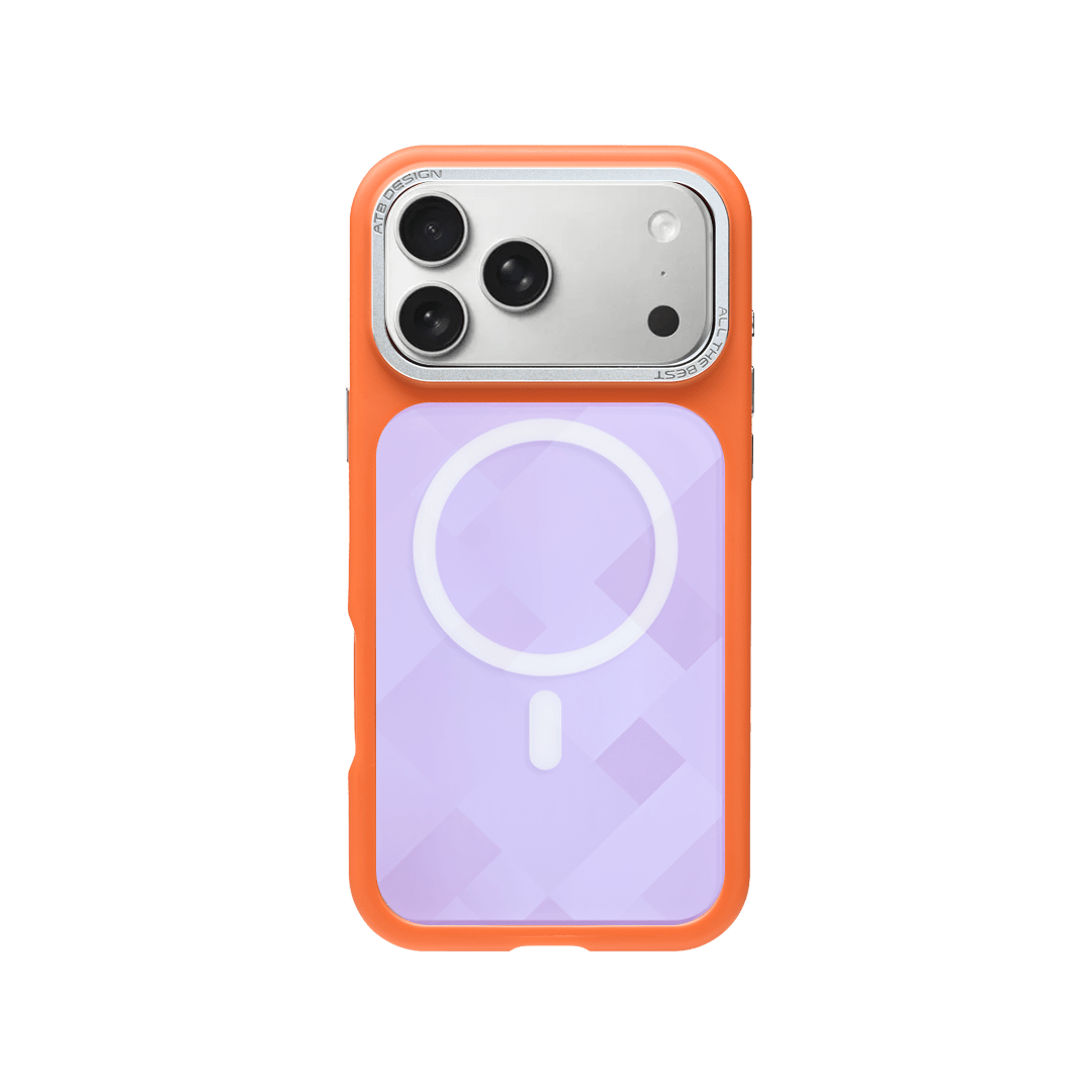 Gridline Lilac Frame Geometric KoverBoard - NexKover