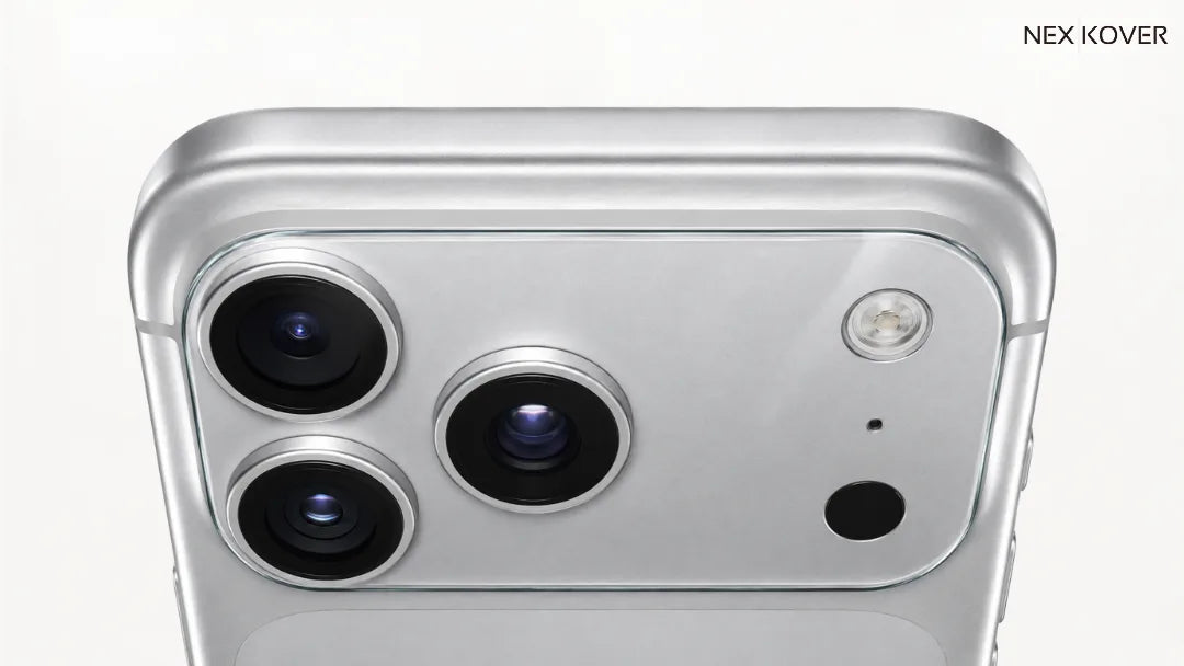 Camera protector lens openings and edge