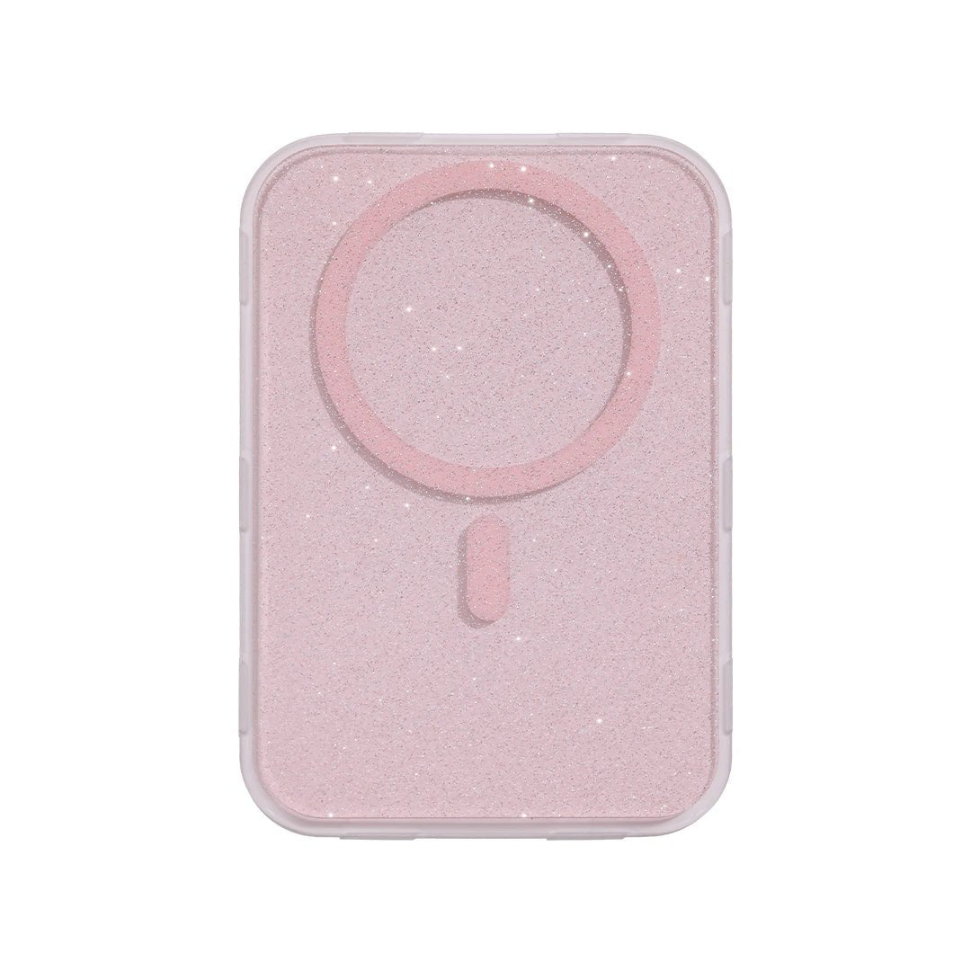 Spark Rose Glow Glitter iPhone Case - NexKover